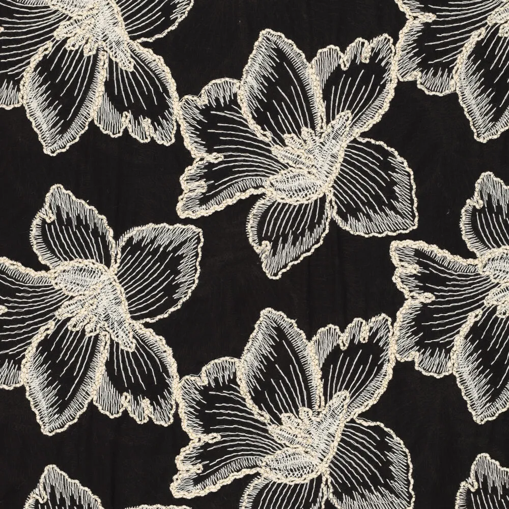 22684 Saintpaulia Cotton Embroidery