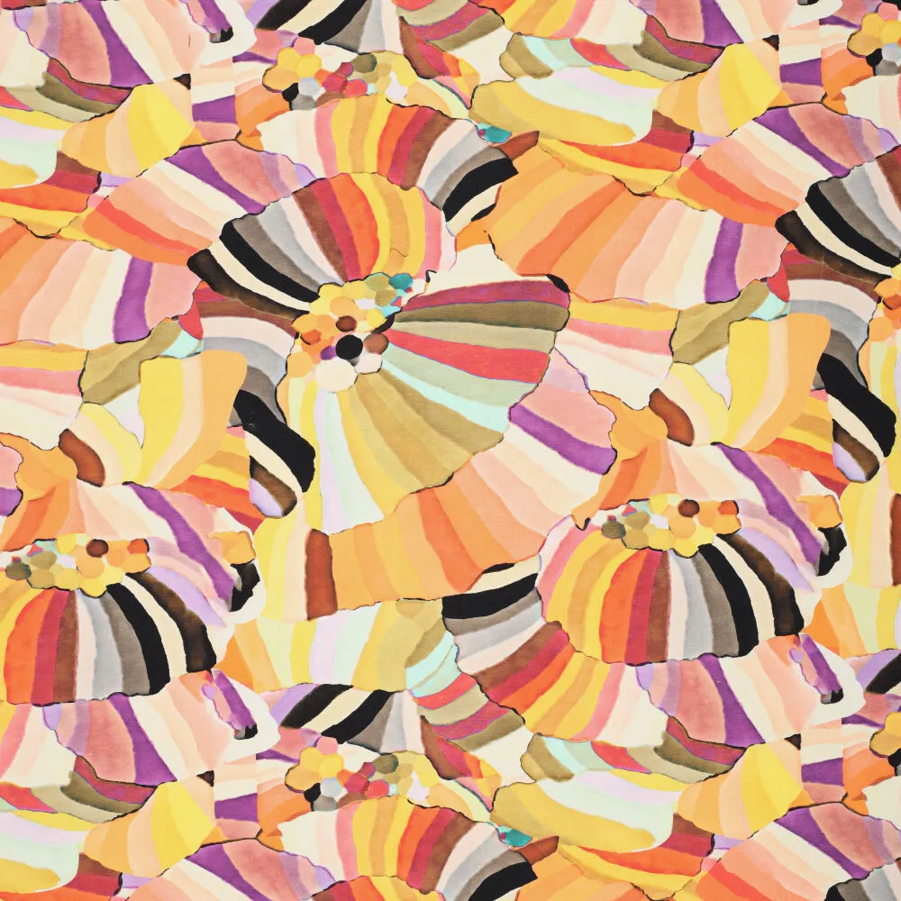 21528 Digi Rainbow Flower Cotton Spandex 21528 Digi Rainbow Flower Cotton Spandex