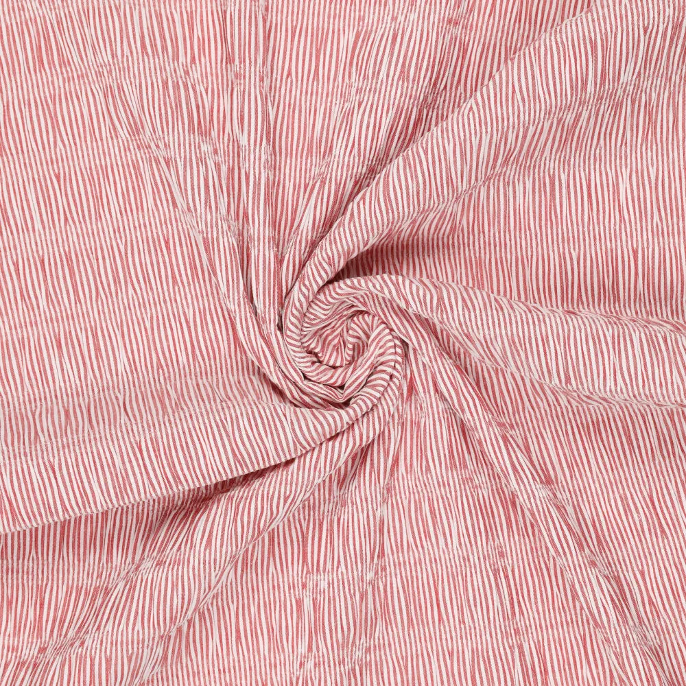 22668 Crinkle Celine Smog Stripe 