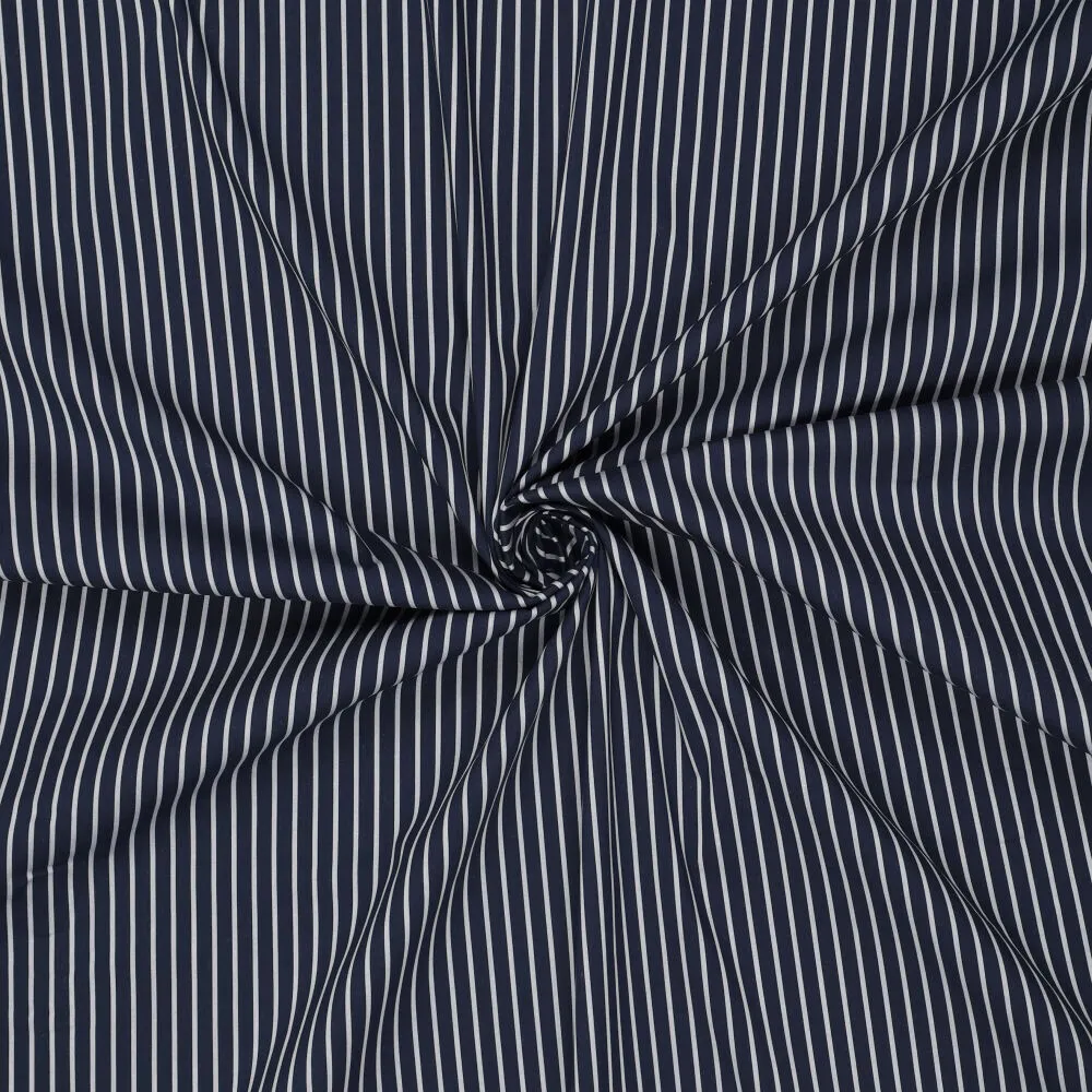20633 YD Cotton Stretch Poplin Chalk Stripe