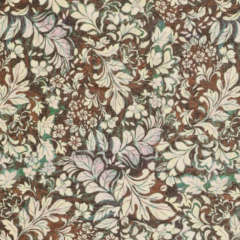 22006 Autumn Oak Leaves Lurex 22006 Autumn Oak Leaves Lurex