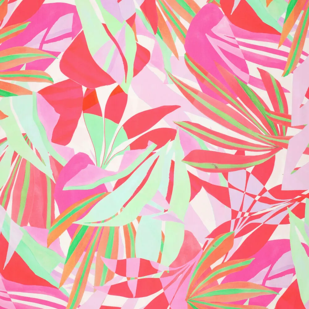 22577 Digi Abstract Paradise Poplin Stretch  22577 Digi Abstract Paradise Poplin Stretch