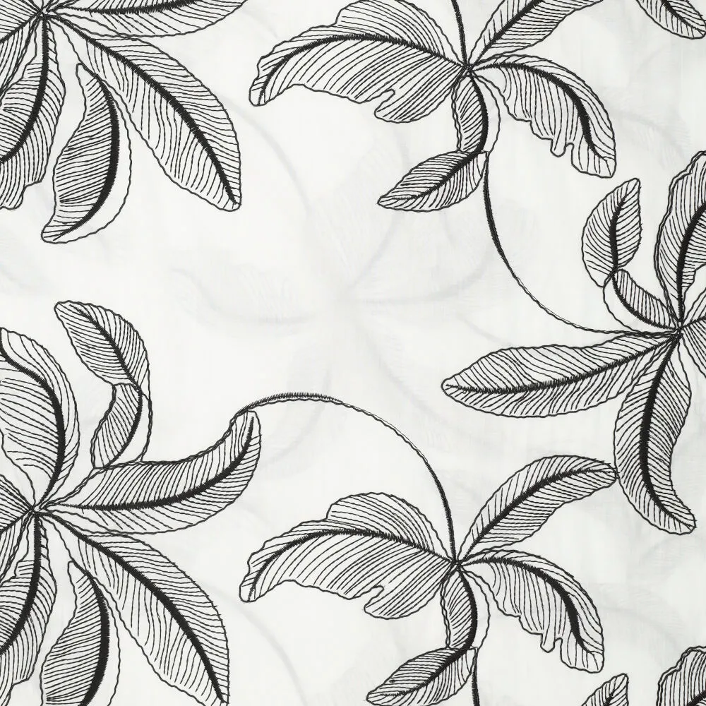 22735 Cotton Voile Tropica Embroidery