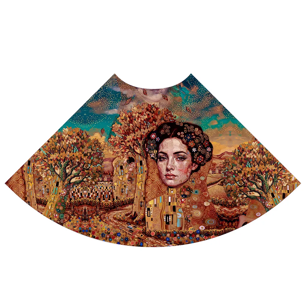KN10009 Golden Muse Skirt Panel