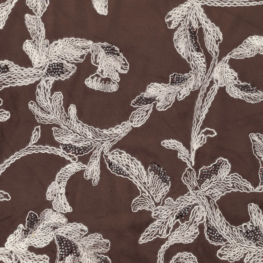 23110 Suede Fantasia Embroidery