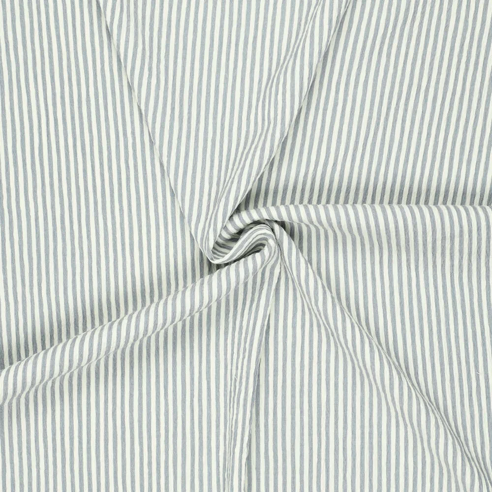 22665 Crinkle Celine Breton Stripe