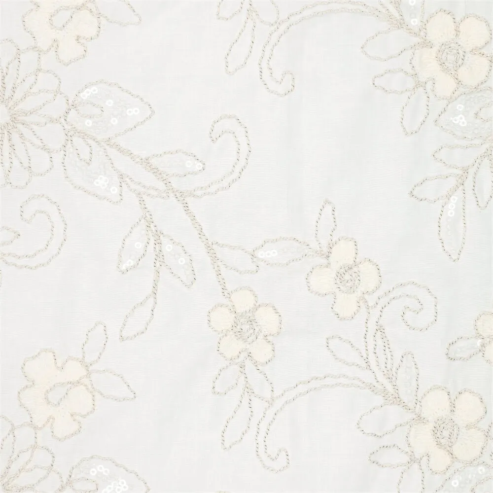 22737 Fenna Cotton Voile Sequins 