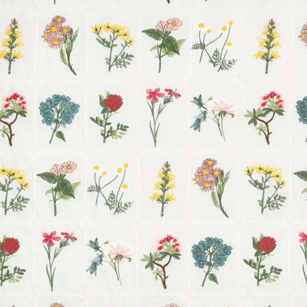 22764 Botanica Cotton Voile Embroidery  22764 Botanica Cotton Voile Embroidery