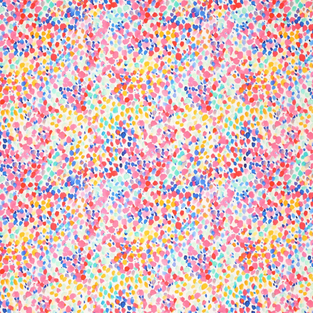 20947 Cotton Satin Painted Dots