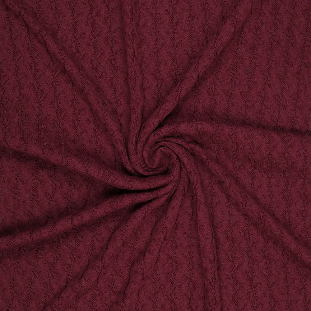0968 Cable Jacquard Big Knit