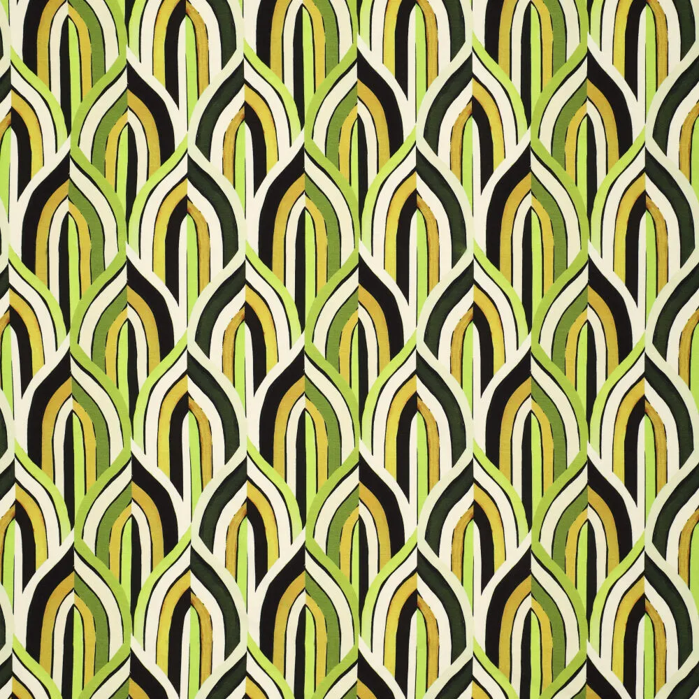 22550 Abstract Leaves Viscose Spandex