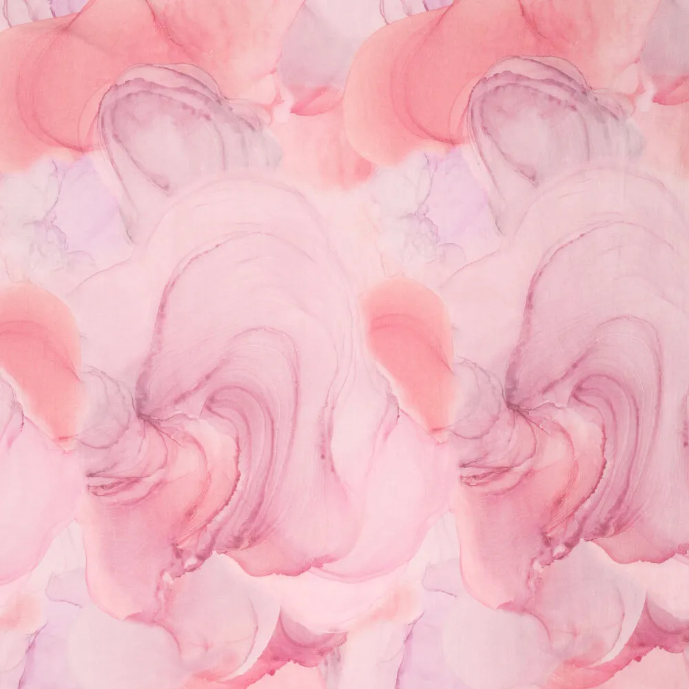 19596 Aquarel Poplin Stretch Washed Silicon