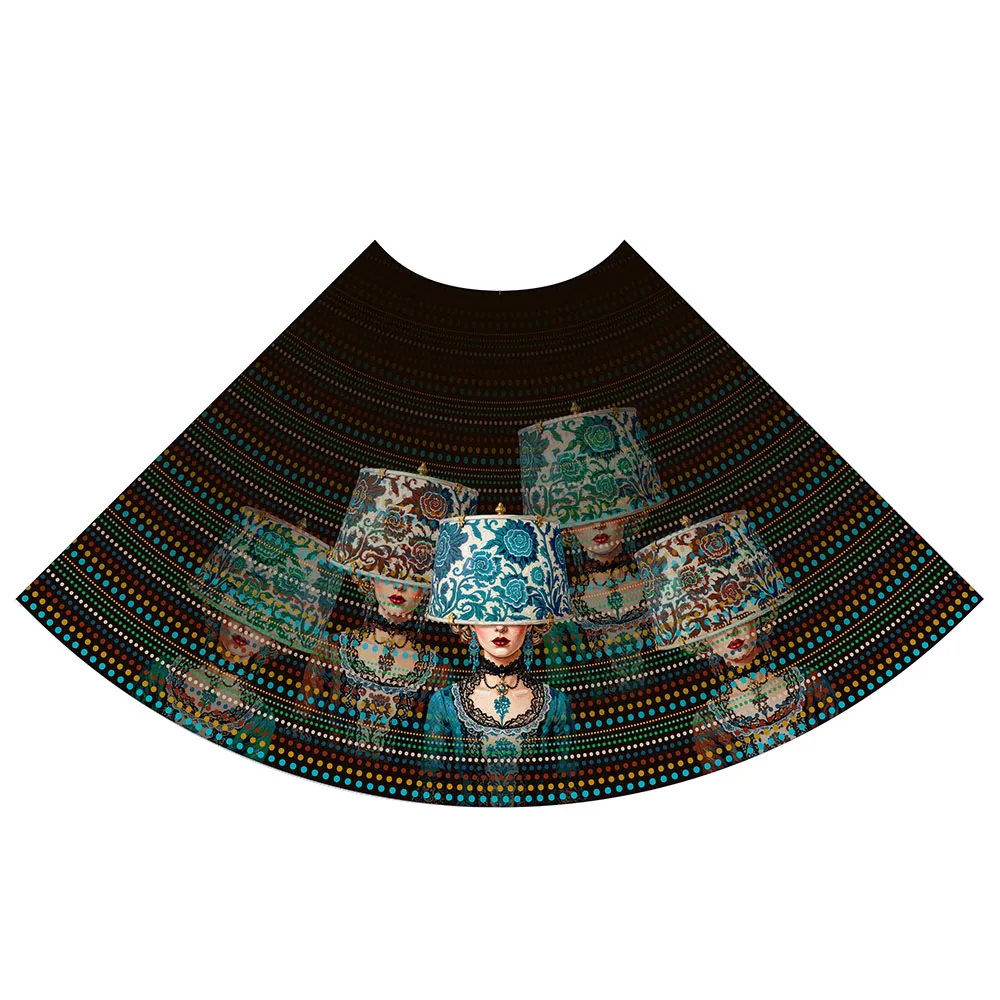 KN10007 Lamp Shade Muse Skirt Panel