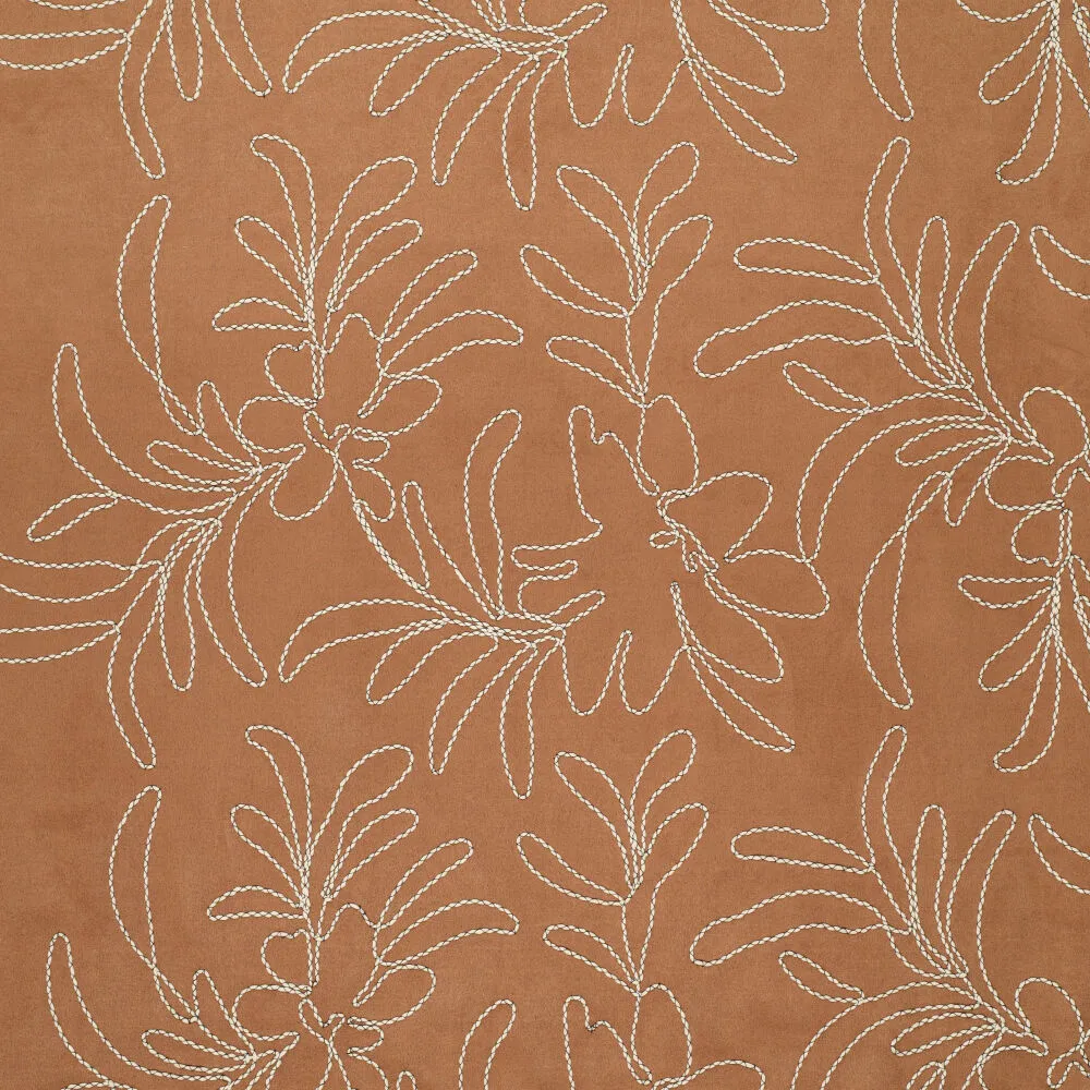 23076 Suede Tape Flower