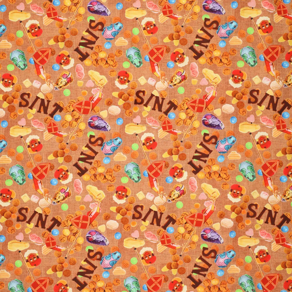 22081 Sinterklaas Poplin