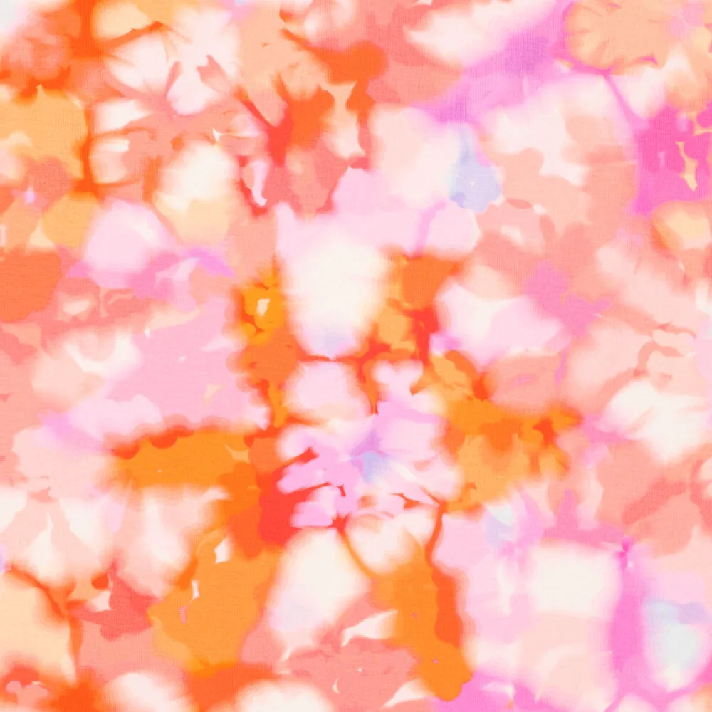 23530 Watercolor Drops Viscose Spandex