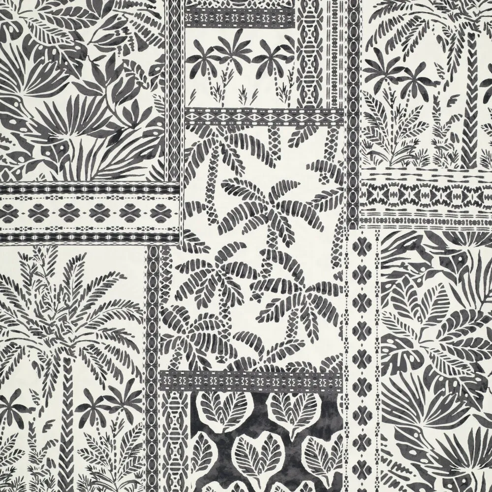 22573 Digi Tropical Tiles Poplin Stretch  22573 Digi Tropical Tiles Poplin Stretch