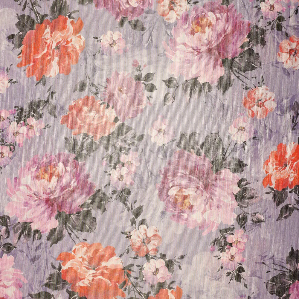 21100 Party Cotton- Painted Peony