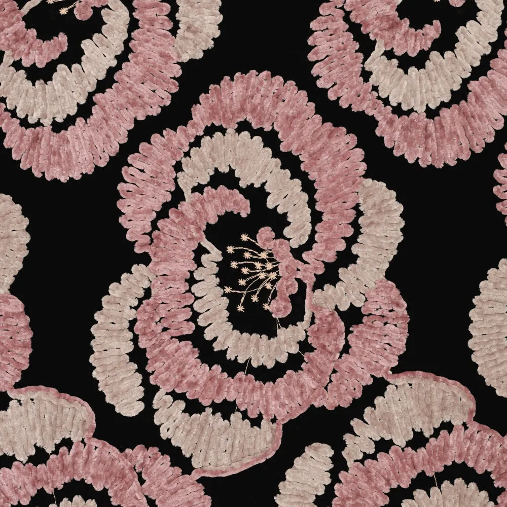 23073 Chenille Embroidery Mocia