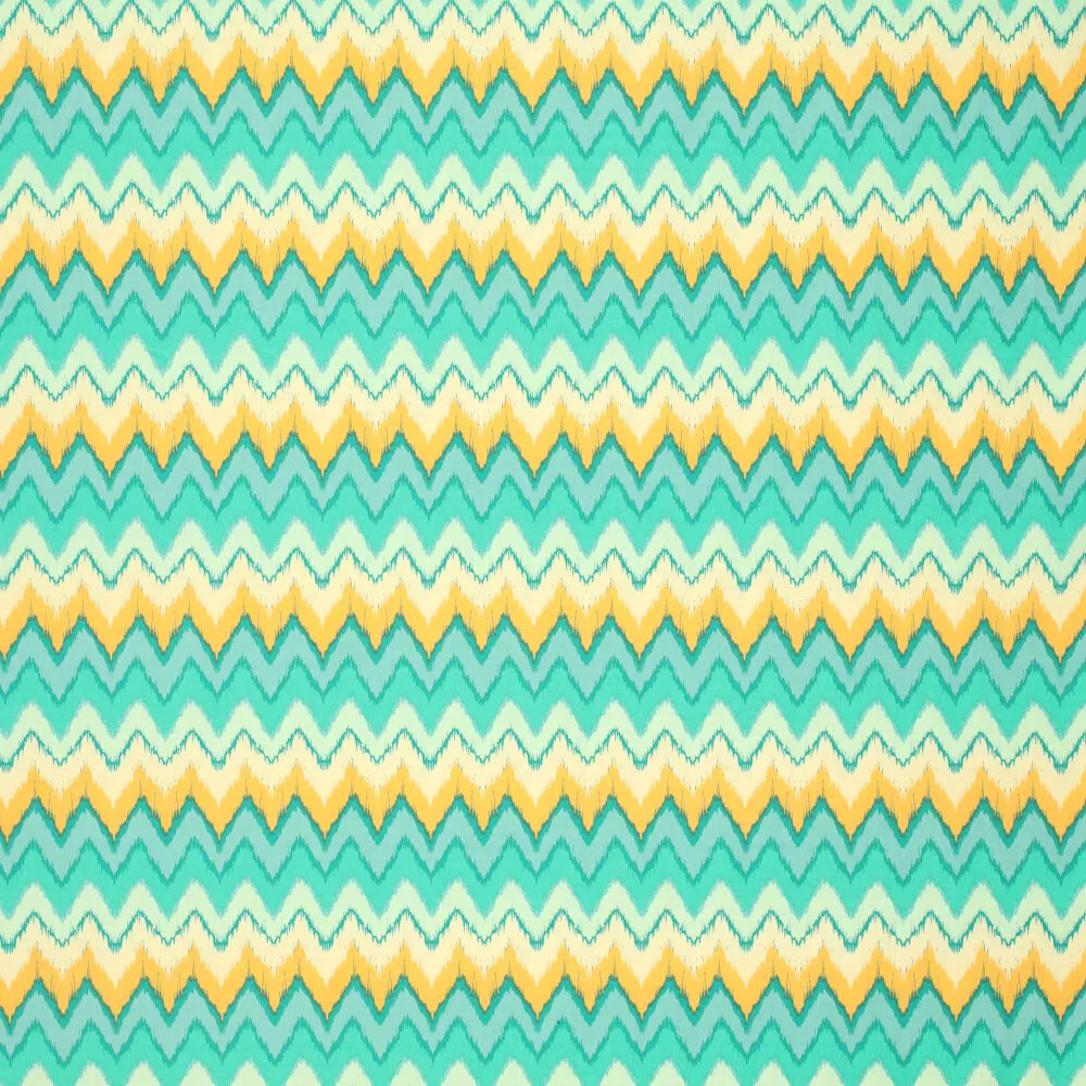 19594 ZigZag Poplin Stretch Washed Silicon