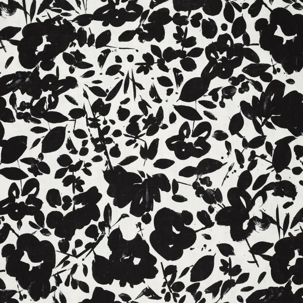 21556 Lizzy Black Linen Slub 21556 Lizzy Black Linen Slub