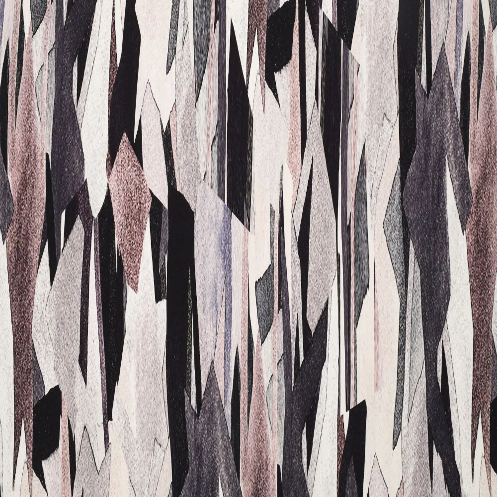 20144 Abstract Expression Poplin Stretch