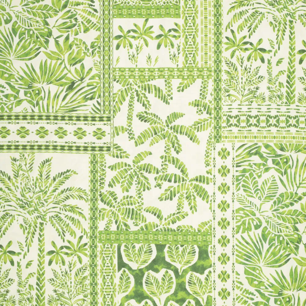 22573 Digi Tropical Tiles Poplin Stretch  22573 Digi Tropical Tiles Poplin Stretch