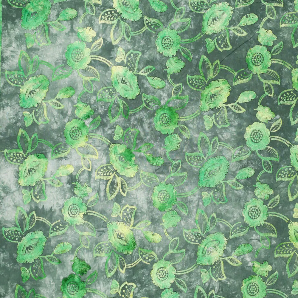 22914 Tie Dye Flora Embroidery 22914 Tie Dye Flora Embroidery