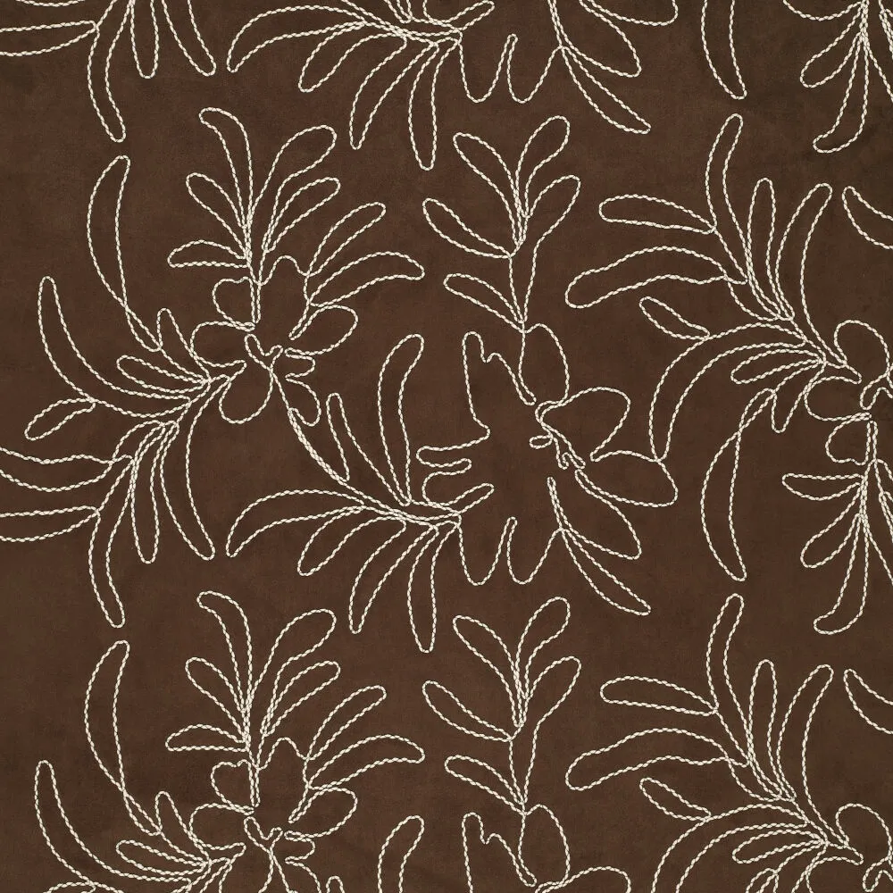 23076 Suede Tape Flower