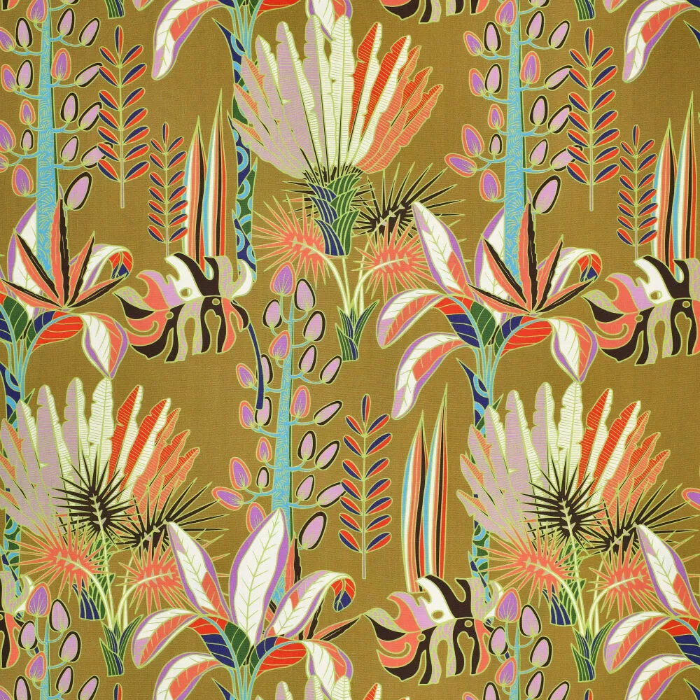 22533 Tribal Jungle Viscose Slub 