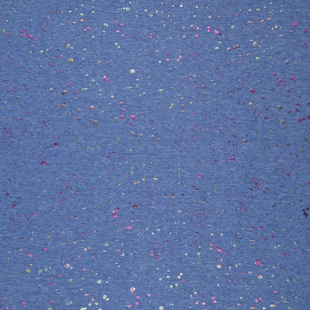 19350 Paint Drops Foil Melange Jogging