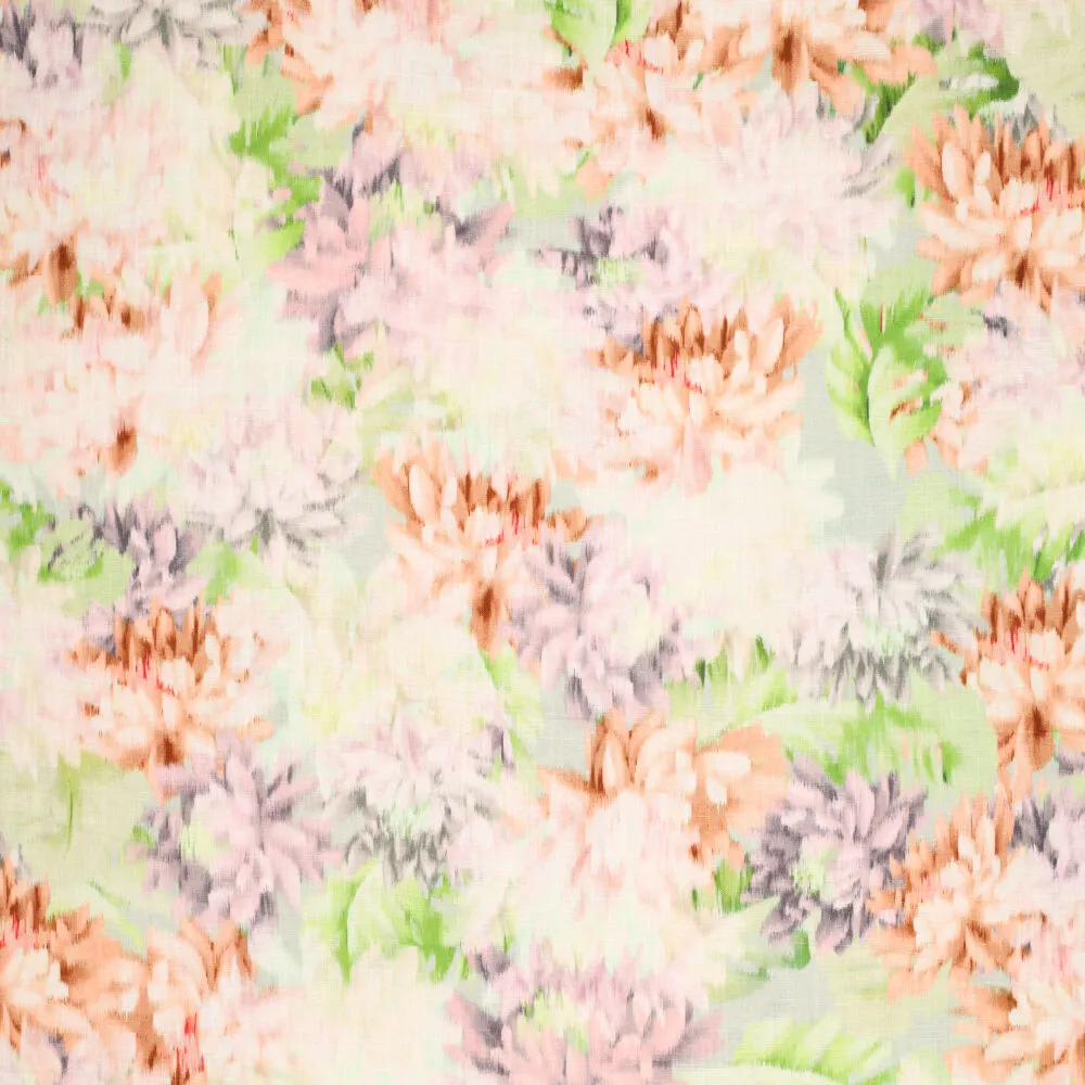 19820 Digi Distorted Summer Flower Lin
