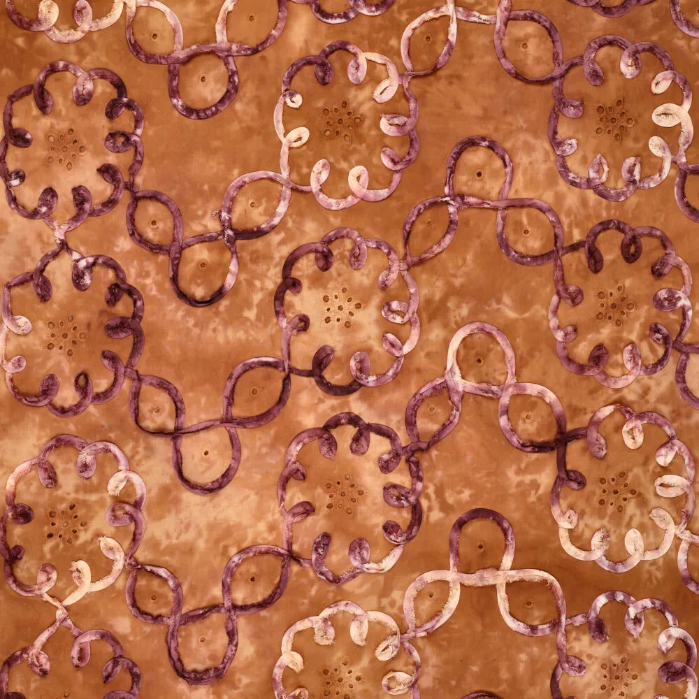 22691 Tie Dye Elise Tape Embroidery