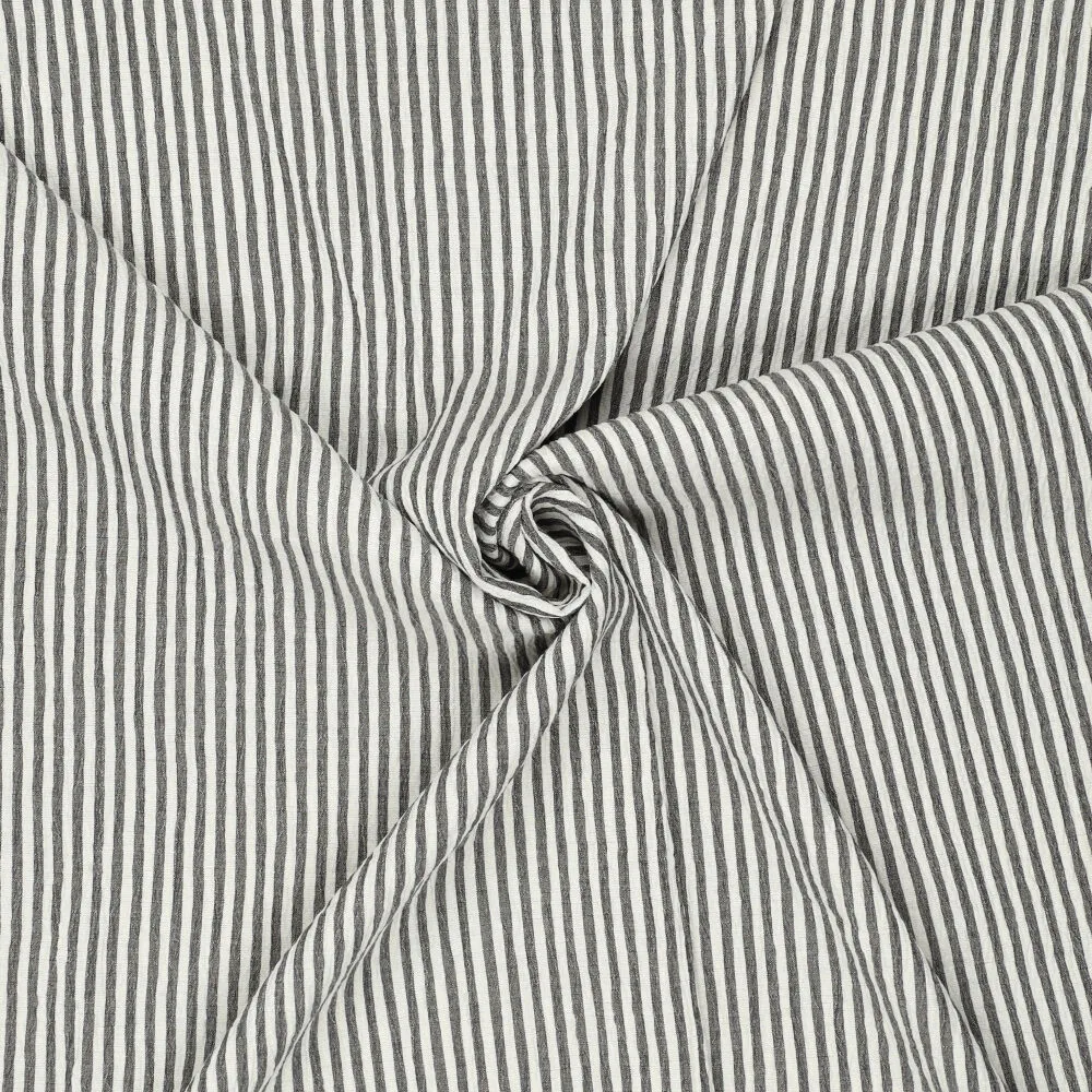 22665 Crinkle Celine Breton Stripe