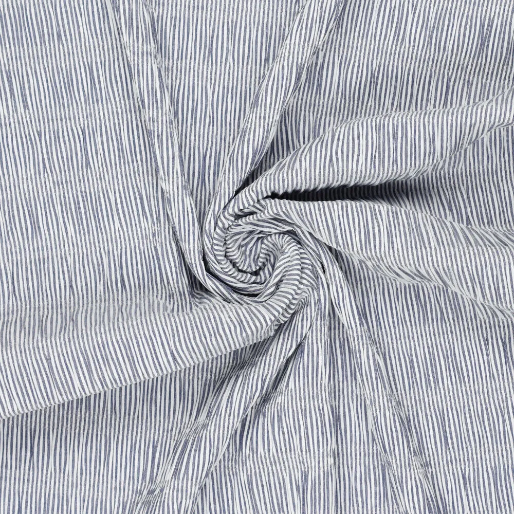 22668 Crinkle Celine Smog Stripe 