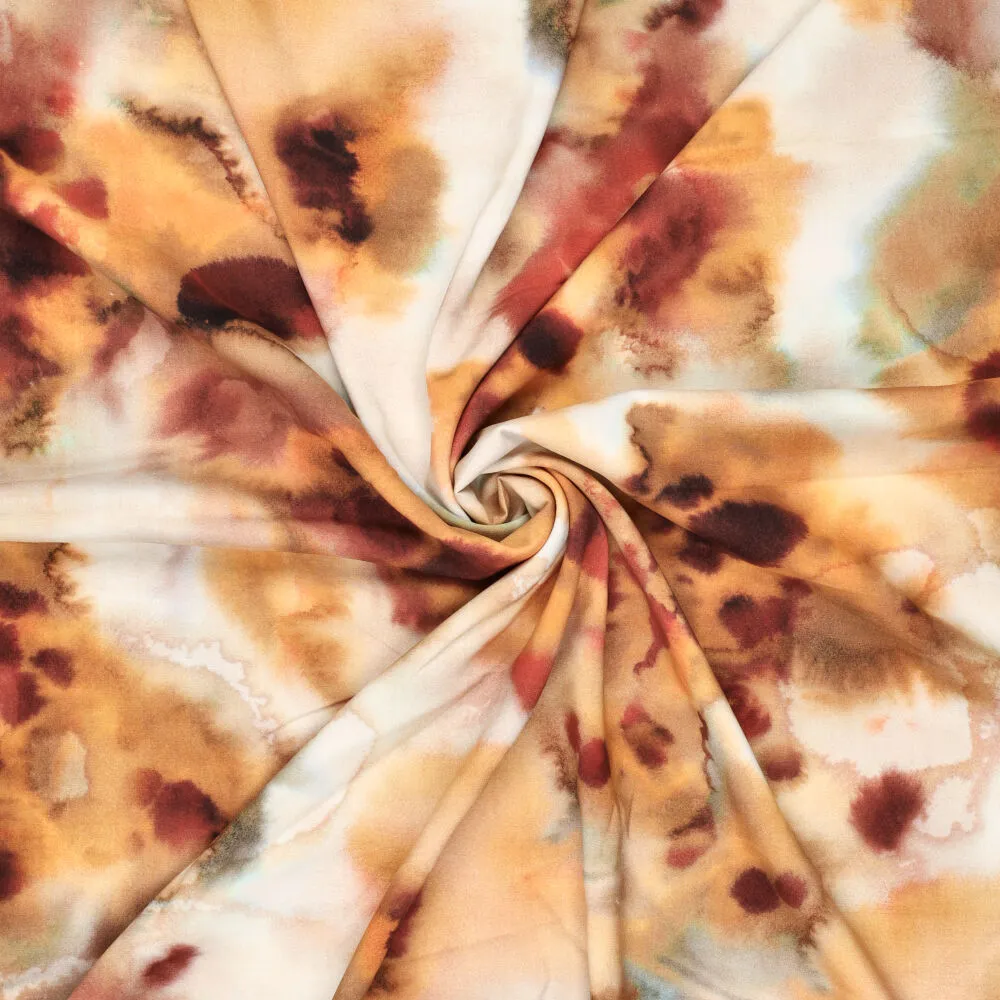 21131 Vi Poplin Stretch Enchanted Tie Dye