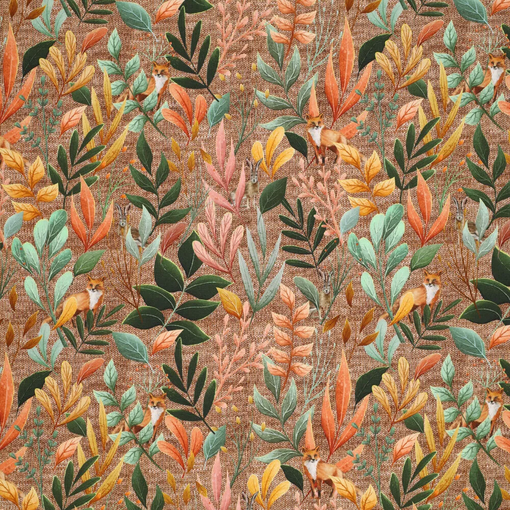 19371 Dihiding Fox Cotton Spandex