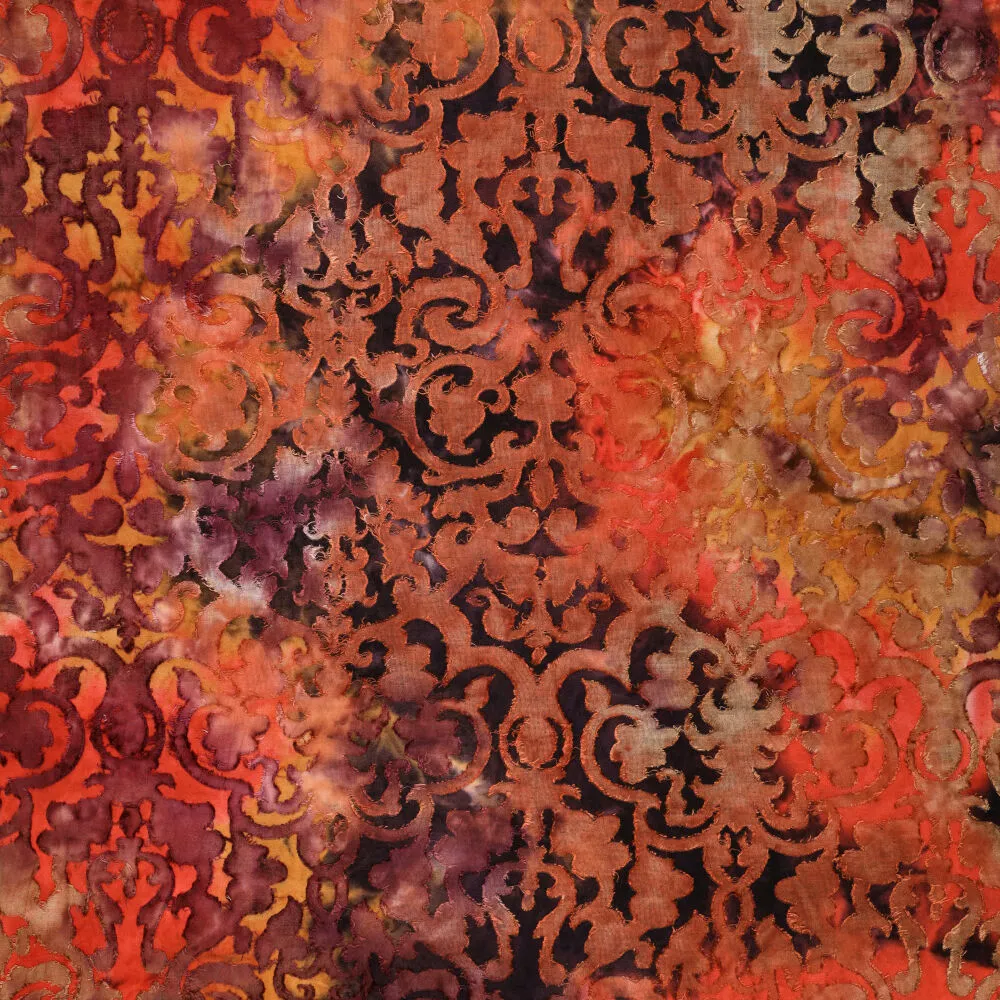 22170 Tie Dye Burn-Out Autumn Breeze