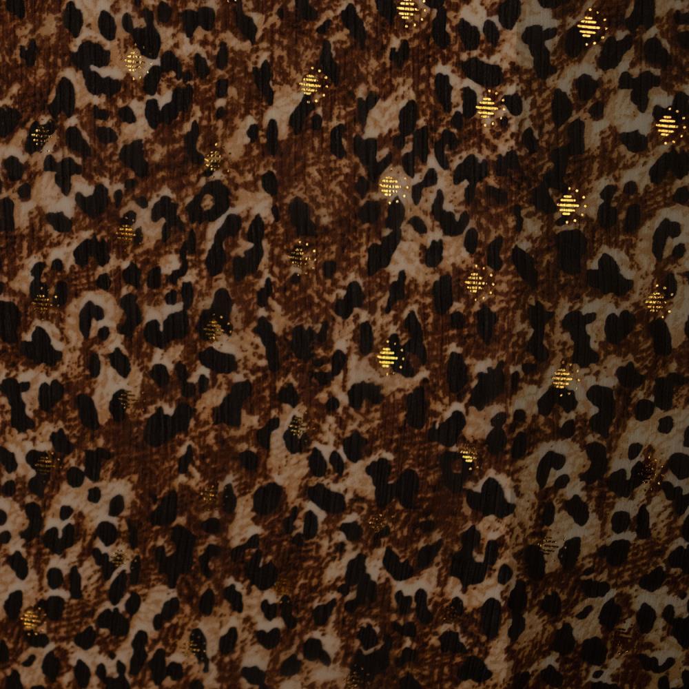 17449 Yoryo Chiffon Foil Panther