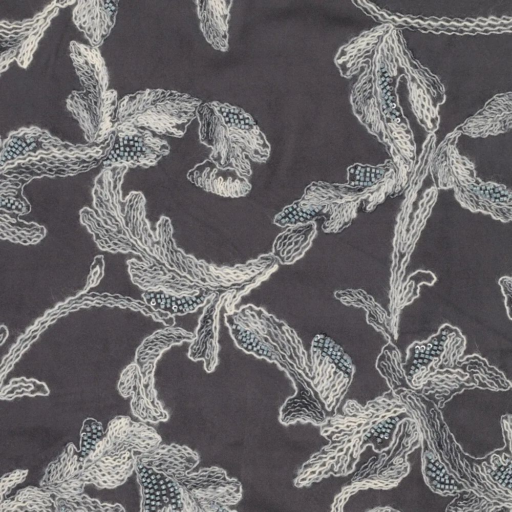 23110 Suede Fantasia Embroidery