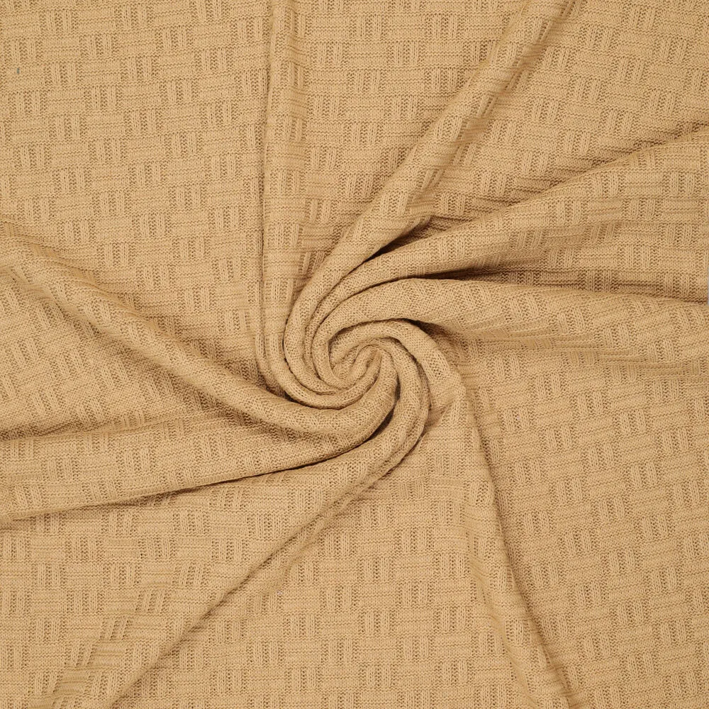 0967 Square Jacquard Big Knit
