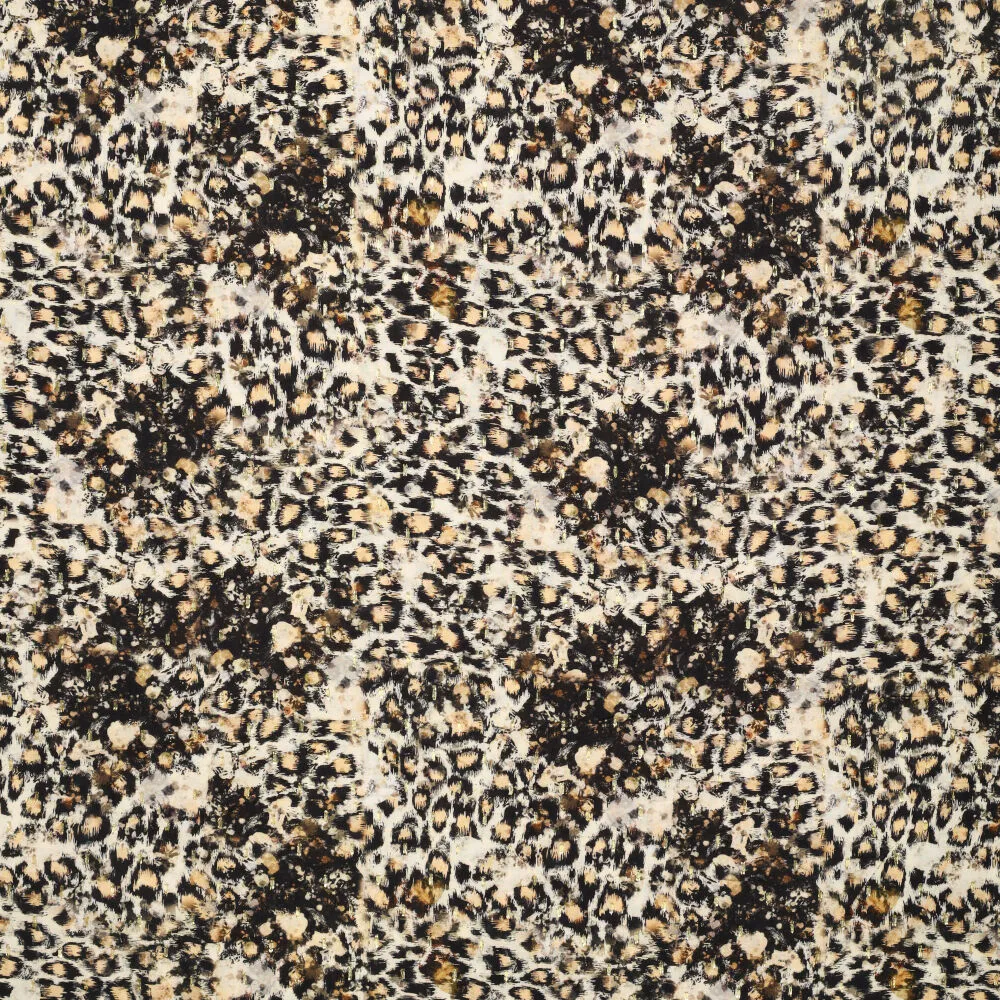 20918 Digi Leopard Lurex Jacquard