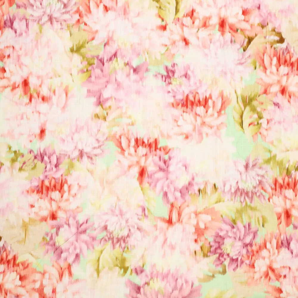 19820 Digi Distorted Summer Flower Lin