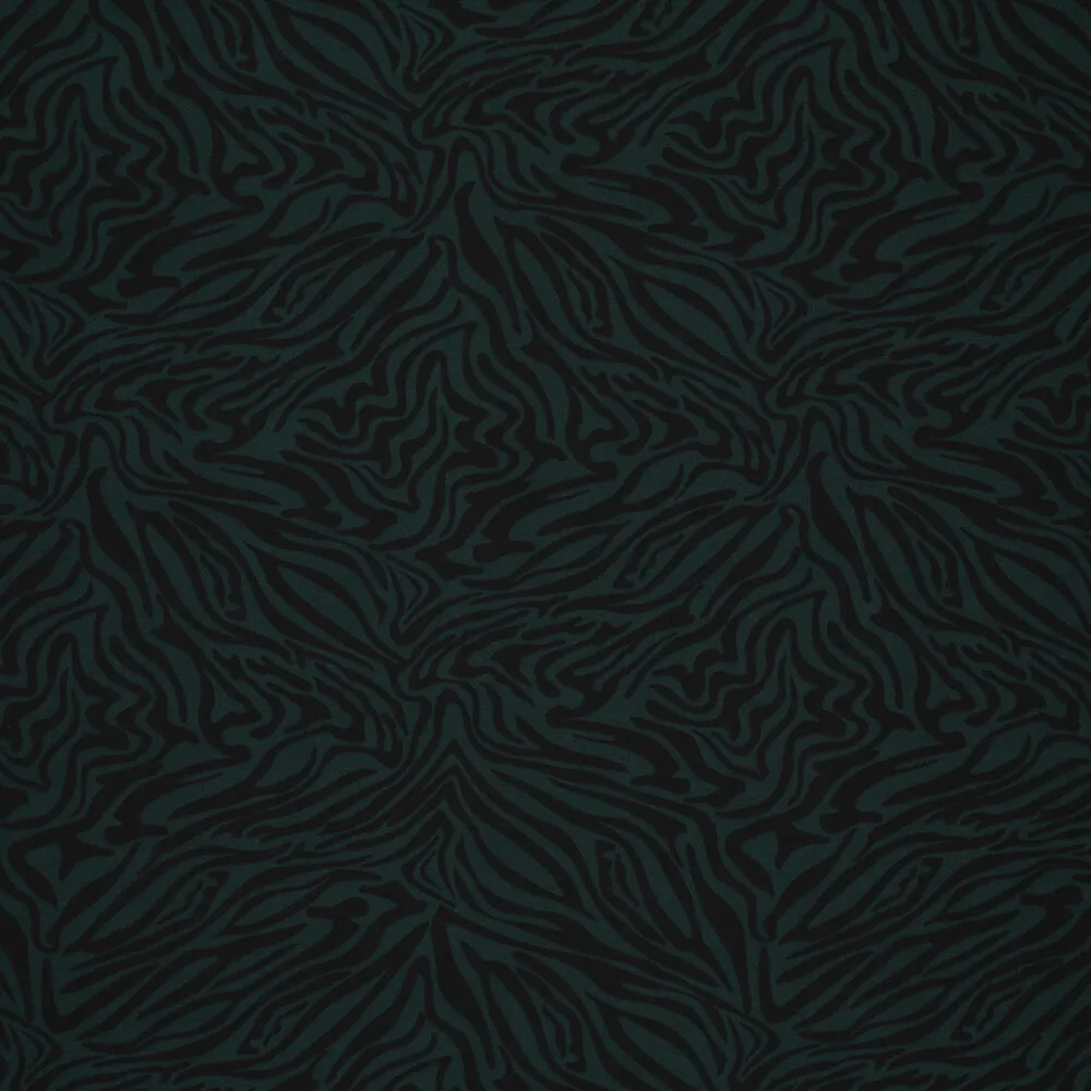 19060 Two Tone Zebra Scuba Crepe