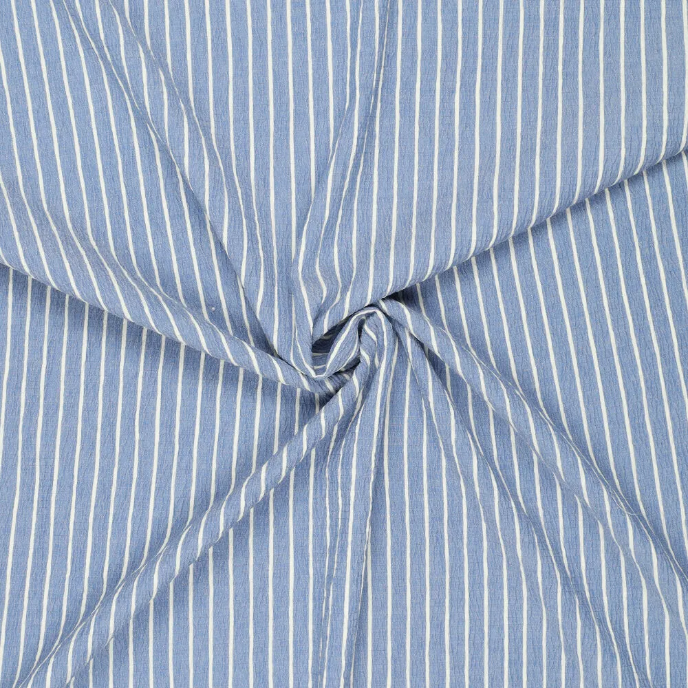 22664 Crinkle Celine Stripe