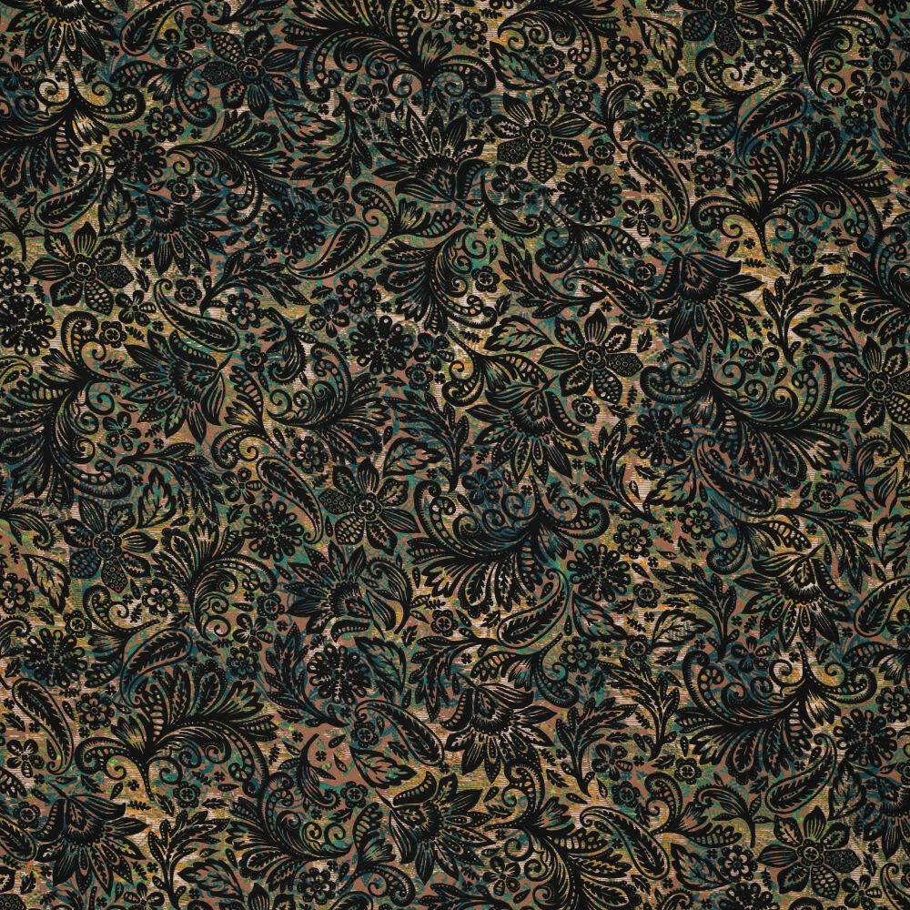 20033 Layered Paisley Viscose Spandex