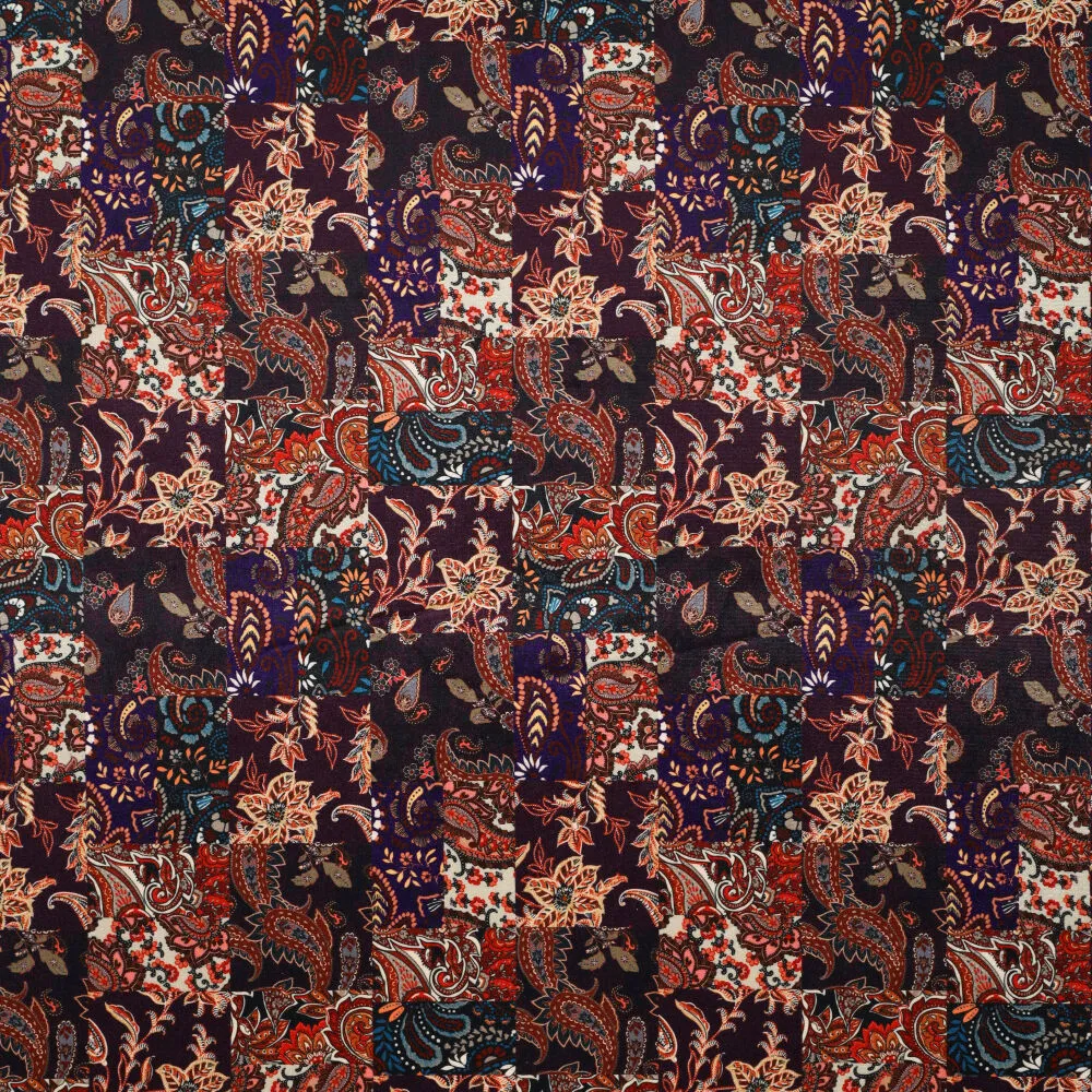 20248 Paisley Patchwork Velvet