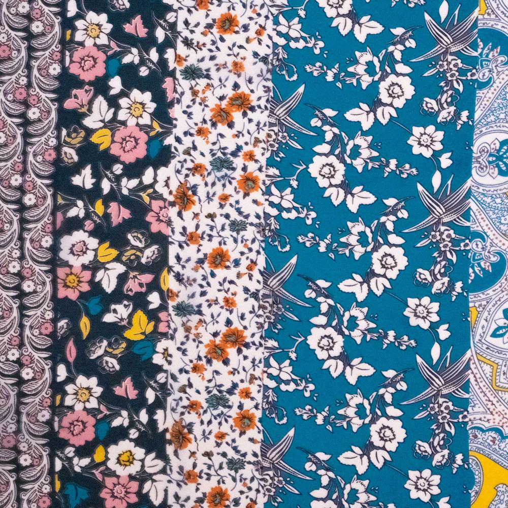 15807 Multiple Printy Chiffon