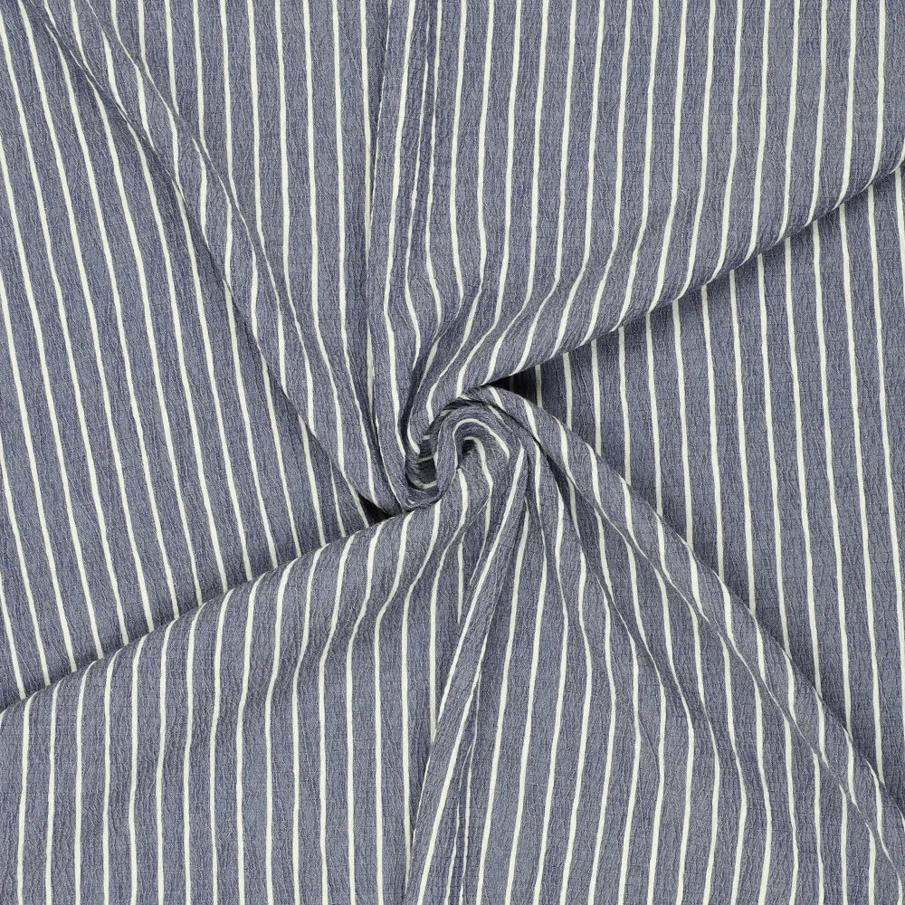22664 Crinkle Celine Stripe