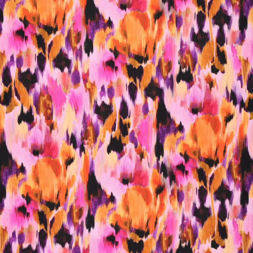 22296 Heavy Satin Stretch Floraline  
